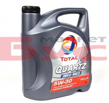 Фото автозапчасти моторное масло QUARTZ INEO MC3 5W-30 TOTAL 157103