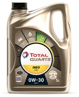 Масло моторне Quartz Ineo First 0W-30 5L (PSA B71 2312) TOTAL 183106