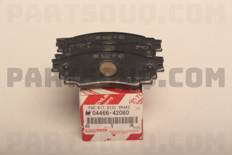 Фото автозапчасти колодки тормозные задние Тойота Camry 70 75 Rav4 Avalon Lexus ES 250 300H UX CH-R (0446633220 04466-33220 0446602380 044660E070 0446610010 0446610020) TOYOTA 04466-42080