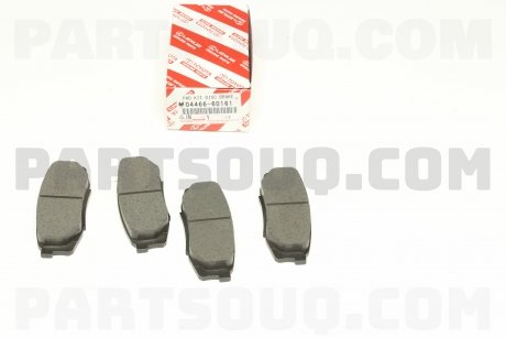 Фото автозапчасти колодки дискового тормоза TOYOTA 04466-60161