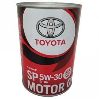 Олива Synthetic Motor Oil SP/GF6A, 5W-30 (Japan), 1л. TOYOTA 0888013706