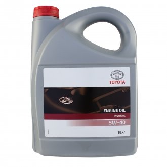 Моторна олія ENGINE OIL SYTHETIC 5W-40 (, 0888080836) TOYOTA 08880-80835