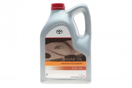 Фото автозапчастини олива 0W16 Motor Oil (5L) TOYOTA 08880-86164