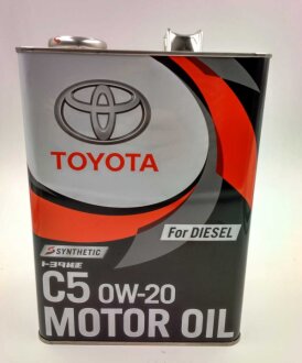 Фото автозапчастини моторне масло Тойота 0W20 SP GF-6A C5 Diesel (08883-03005) TOYOTA 0888303005