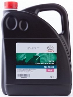 Фото автозапчасти охлаждающая жидкость антифриз Тойота Super Long Life Coolant -35C розовый 5л (08889-80072) TOYOTA 0888980072 (фото 1)