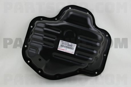 Фото автозапчастини піддон двигуна двигуна 2AZFE Rav4 Camry 40 Solara 12101-28060 121010H050 12101-0H050 121010H060 TOYOTA 1210128060