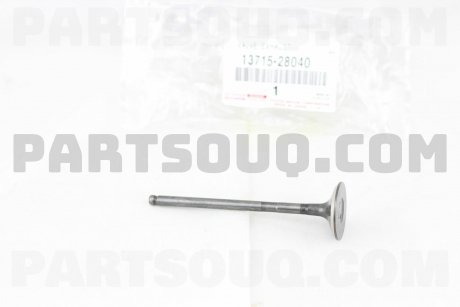 Фото автозапчасти клапан двигателя выпускной Camry 40 Solara Rav4 Lexus ES 240 13715-28040 137150H040 13715-0H040 клапан двигателя выпускной 2AZFE Camry 40 Solara Rav4 Lexus ES 240 TOYOTA 1371528040