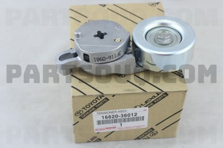 Фото автозапчастини натягувач ременя Camry 50 Venza Highlander Lexus ES NX RX 16620-36012 1662036013 16620-36013 1662036011 16620-3601 TOYOTA 1662036012