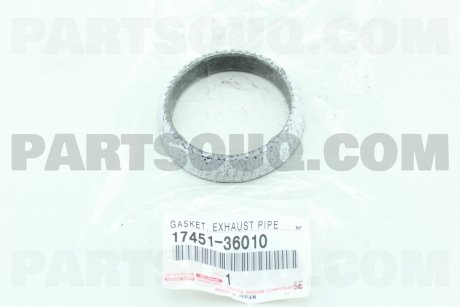 Фото автозапчасти кольцо глушителя Тойота Camry 50 Highlander Venza Sienna (17451-36010 174510V020 17451-0V020) TOYOTA 1745136010