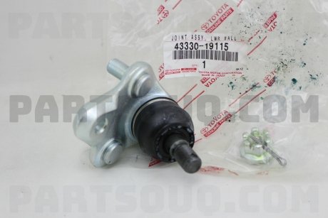 Фото автозапчасти шаровая опора правая Тойота Corolla Prius Celica Rav4 (4333019135 4333019185 4333049045 4333069015) TOYOTA 4333019115