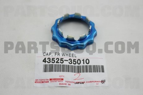 Фото автозапчастини контргайка TOYOTA 43525-35010