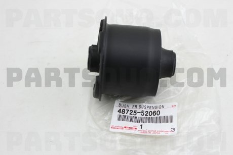 Фото автозапчасти саилентблок задней балки Тойота Yaris 2005-2012 (48725-52060) TOYOTA 4872552060