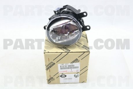 Фото автозапчастини, туманка LED фара права протитуманна Тойота 2016 Land Cruiser 200 2013 Camry 40 50 Avensis Lexus LX 570 IS GS RX ES (8121048051 81210-48051 81210-48050) TOYOTA 8121048050