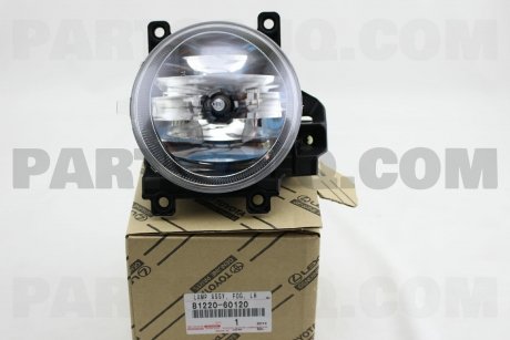 Фото автозапчасти фара противотуманная левая Тойота Land Cruiser 200 2013 2014 2015 Rav4 (81220-60120) TOYOTA 8122060120