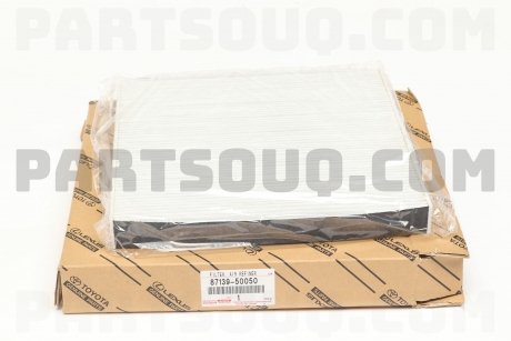 Фото автозапчасти фильтр салонный в багажнике Lexus LS 460 (87139-50050) TOYOTA 8713950050