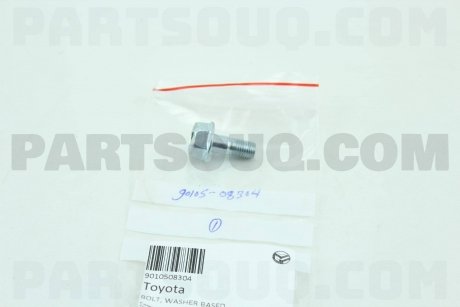 Фото автозапчасти болт подвески TOYOTA 9010508304