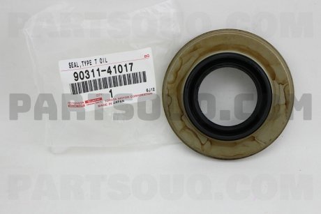 Фото автозапчасти сальник переднего редуктора Hilux Prado 150 Lexus GX 460 90311-41017 TOYOTA 9031141017