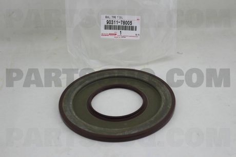 Фото автозапчасти сальник задний коленвала Yaris Auris Corolla 9031178003 90311-78003 TOYOTA 90311-78005 (фото 1)