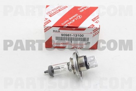 Фото автозапчасти лампа 12V 60-55W TOYOTA 90981-13100