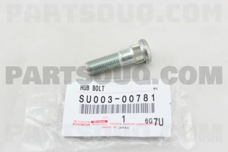 Фото автозапчастини болт колісний TOYOTA SU00300781