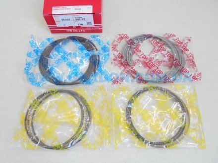 Кільця поршневі STD (к-кт на мотор) 3,5L Toyota Camry, RAV-4 2GR-FE,2GR-FSE, Teikoku Piston Ring Co., Ltd. TP 36002-STD