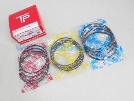 Кільця поршневі +0.50mm (к-кт на мотор)(1.5*1.5*2) Aveo T200, Teikoku Piston Ring Co., Ltd. TP 41010-0.50