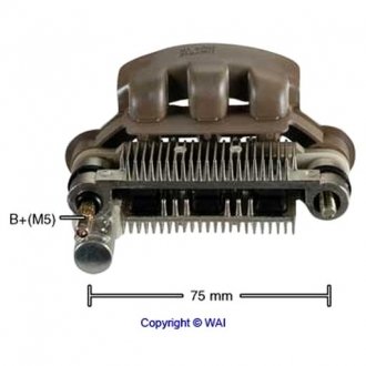 Фото автозапчасти діодний міст Mazda (B60118W60) Transpo IMR7546