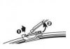 ExactFit Flat Щітка склоочисника,безкаркасна OEM (350мм) Довжина щітки 350мм/14_, Тип кріплення: Bayonet Trico EFB3514L (фото 1)