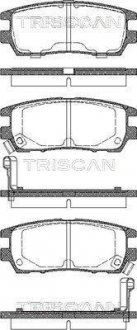 Фото автозапчасти колодки гальмівні задні TRISCAN 811042003