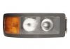 Фара правый (H1/H4/W5W, механическая, цвет вставки: черный, цвет указателя поворота: оранжевый) MAN F2000, M 2000 L, M 2000 M 01.94- TRUCKLIGHT HL-MA003R/H4 (фото 1)