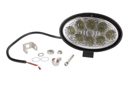 Світильник робочий (LED, 12/24/30V, 24W, 1560lm, кількість світлодіодів: 8, довжина: 145 мм, висота: 90 мм, глибина: 65 мм, розсіяне світло) TRUCKLIGHT WL-UN204