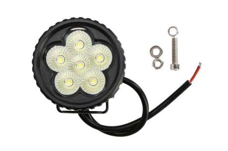 Фото автозапчастини світильник робочий (Epistar LED, 10-30V, 18W, 1440lm, кількість світлодіодів: 6x3W, глибина: 60 мм, діаметр: 88,9 мм) TRUCKLIGHT WL-UN251