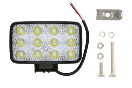 Фото автозапчастини світильник робочий (CREE LED, 10-30V, 36W, 3600lm, кількість світлодіодів: 12x3W, висота: 95 мм, ширина: 153 мм, глибина: 52,2 мм) TRUCKLIGHT WL-UN280