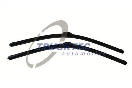 Щітки склоочисника (650/650mm) VW Touareg 02- Aerotwin (безкаркасна) TRUCKTEC AUTOMOTIVE 0258411 (фото 1)