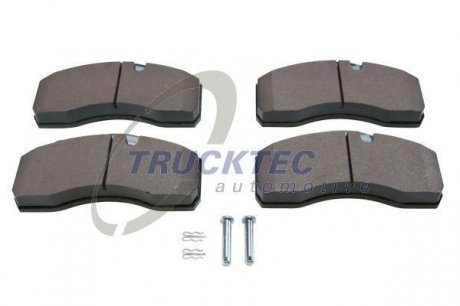 Колодки тормозные (передние/задние) Iveco EuroCargo 00-/Mercedes Atego 98- TRUCKTEC AUTOMOTIVE 01.35.076 (фото 1)