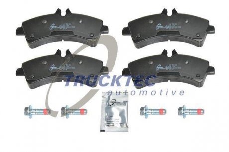 Комплект тормозных колодок, дисковый тормоз TRUCKTEC AUTOMOTIVE 02.35.200 (фото 1)