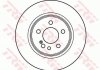 Тормозной диск задняя левая/правая MERCEDES S (C140), S (W140) 4.2/5.0/6.0 02.91-12.99 TRW DF2596 (фото 1)