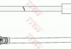 Гальмівная трубка/трос гнучка задній ліва/права (довжина 367мм, M10x1/M10x1) MERCEDES VANEO (414) 1.6/1.7D/1.9 02.02-07.05 TRW PHA570 (фото 1)