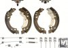 Набор тормозных барабанов (колодка, цилиндр, пружины) FIAT PANDA 1.1-1.3D 09.03- BK1768