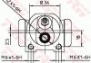 Гальмівний циліндр задній ліва/права CITROEN AX; PEUGEOT 106 II 1.0-Electric 07.86-07.04 TRW BWD126 (фото 2)
