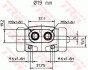 Фото автозапчастини гальмівний циліндр задній права HONDA CIVIC V, CIVIC VI, CONCERTO; MG MG ZS; ROVER 200, 400 1.4-2.5 08.89-10.05 TRW BWD189 (фото 2)