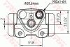 Фото автозапчасти тормозной цилиндр задний правый TOYOTA AVENSIS 1.6-2.0D 09.97-11.08 TRW BWF292 (фото 2)