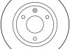 Тормозной диск передняя левая/правая (с винтами) CITROEN AX, SAXO; PEUGEOT 106 I, 106 II 1.0-Electric 07.86-07.04 TRW DF1120 (фото 2)