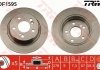 Тормозной диск задняя левая/правая MERCEDES 190 (W201), SL (R129) 2.5-6.0 03.89-10.01 TRW DF1595 (фото 2)