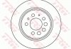 Тормозной диск задняя левая/правая (высокоуглеродистая) MERCEDES SPRINTER 5-T (907); VOLVO 140, 240, 260, 740, 760, 780, 940, 940 II, 960, 960 II, S90 I, V90 I 2.0-2.9 09.70- TRW DF1674 (фото 2)
