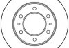 Тормозной диск передняя левая/правая TOYOTA HILUX III, HILUX IV, CRUISER 2.0-2.4D 01.79-12.96 TRW DF1920 (фото 2)