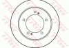 Тормозной диск передняя левая/правая SUZUKI SAMURAI, SJ410, SJ413 1.0/1.3 09.81- TRW DF1953 (фото 1)