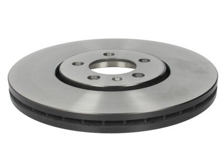 Тормозной диск передняя левая/правая (высокоуглеродистая) Volkswagen GOLF III, PASSAT B3/B4, VENTO 1.6-2.9 06.91-04.99 TRW DF2758 (фото 1)