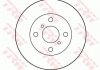 Тормозной диск передняя левая/правая TOYOTA PASEO, STARLET 1.0/1.3/1.5 12.89-07.99 TRW DF4007 (фото 2)