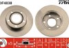 Тормозной диск задний левая/правая AUDI A6 C5 1.8-4.2 02.97-01.05 TRW DF4038 (фото 1)